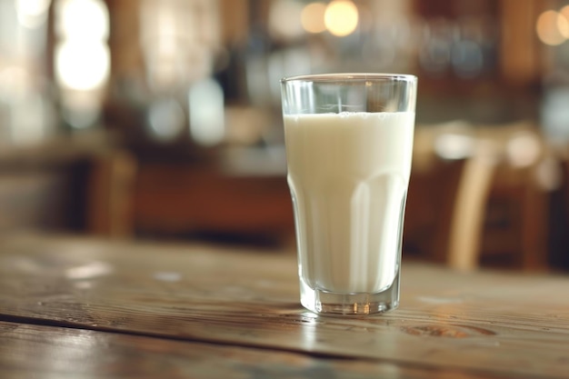 Foto weltmilchtag mit frischer kuhmilch zum frühstück feiern