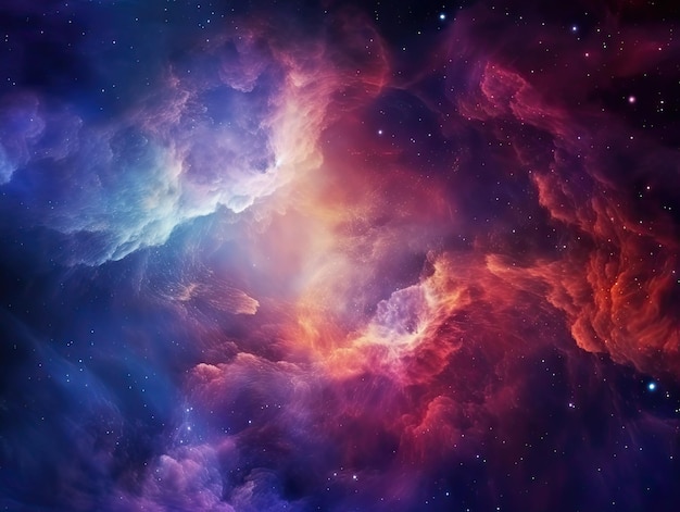 Weltraumgalaxie Hintergrundwandpapier Wolken Nebel Wissenschaft Astronomie