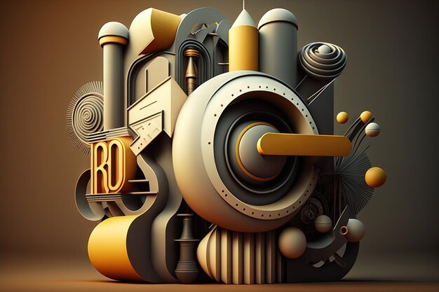 Welttag des Industriedesigns Illustration generative ai