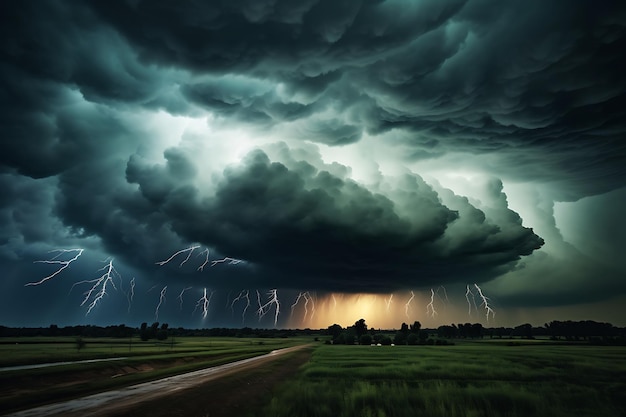 Foto wenn die natur brüllt, donner und regensturm fotos