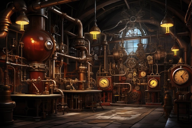 Werkstatt wundert unterirdische Steampunk-Träume