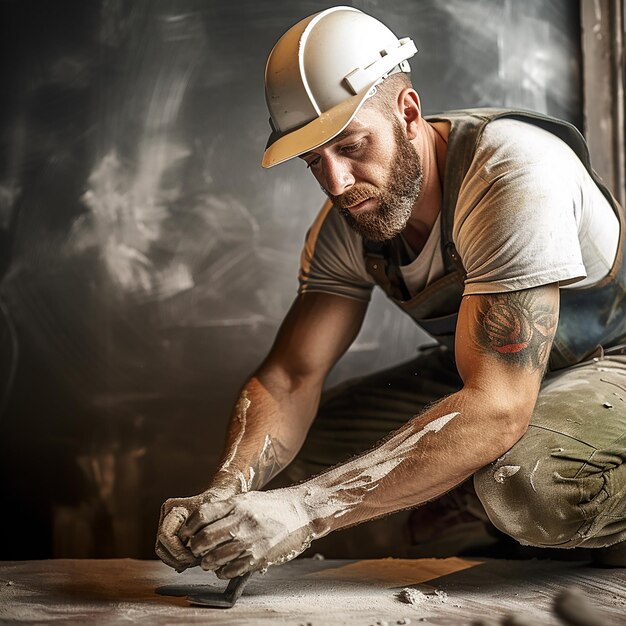 Werkzeug Trowel Handwerker Mann Baumeister Maurer Werkzeuge