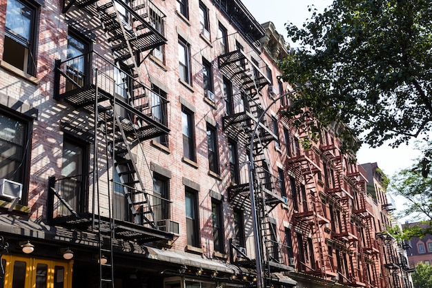 West village, em nova york edifícios de manhattan