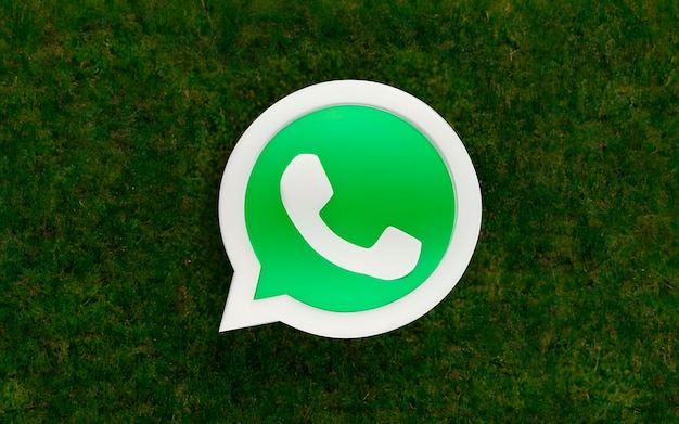 WhatsApp 3D-Symbol