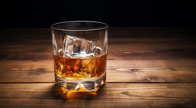 Whisky mit Eis generativa IA