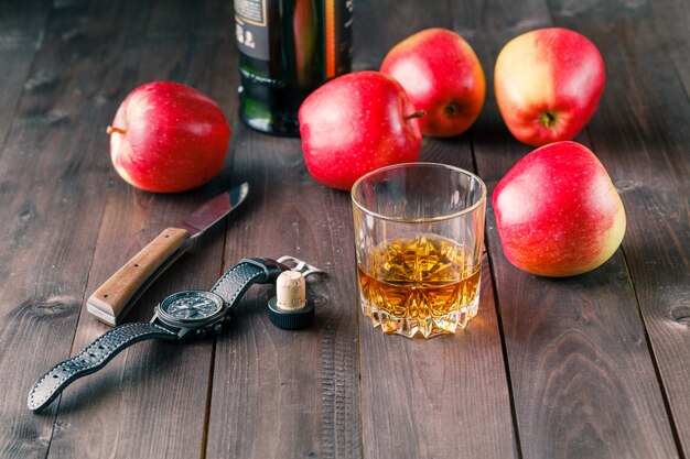 Whisky und Äpfel