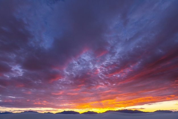 Foto white sands park en ee. uu.