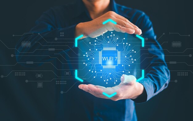 WiFi 7 ist der kommende WiFi-Standard, der entwickelt wurde, um die schnelle Übertragungsgeschwindigkeit aller verbundenen Geräte effektiver zu beschleunigen.