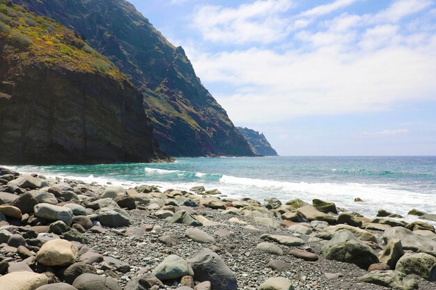 Wildstrand playa tamadite auf teneriffa