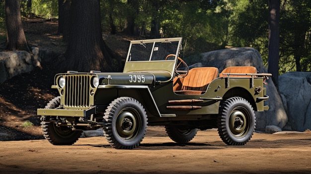 Willys MBFord GPW isoliert