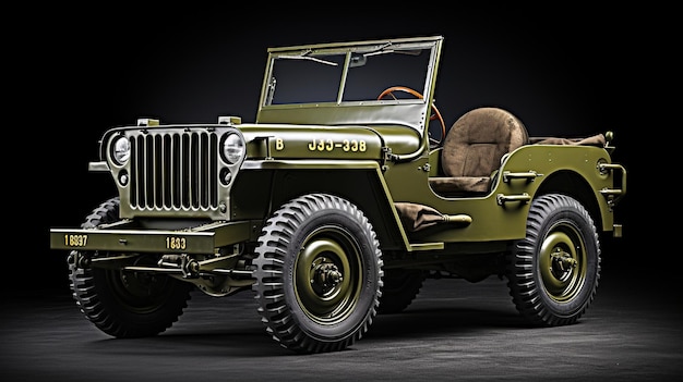 Willys MBFord GPW isoliert