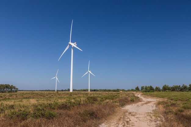 Windkraftanlage, Energie sammeln.