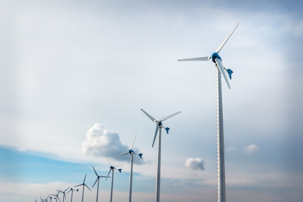 Windkraftanlagen für Strom