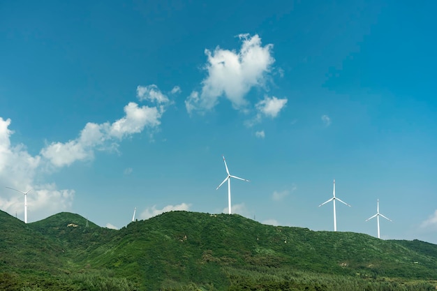 Windkraftanlagen Windmühle Energiefarm