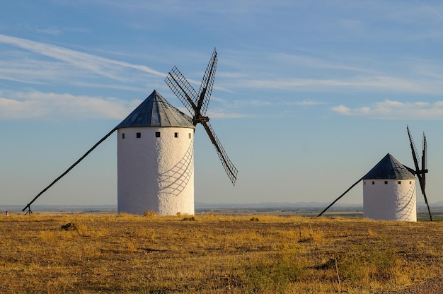 Foto windmühle in campo de criptana