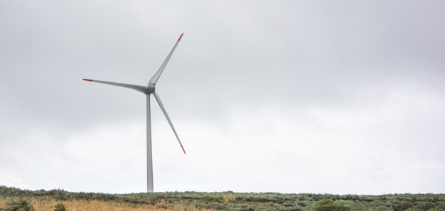 Windmühle zur Stromerzeugung