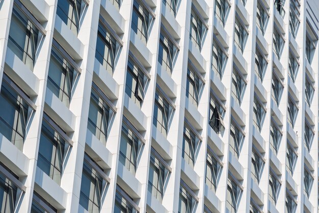 Foto windows de fundo branco de construção