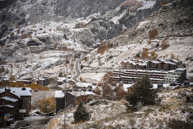 Winter in den Bergen, Schneedecke, Kälte, Winter