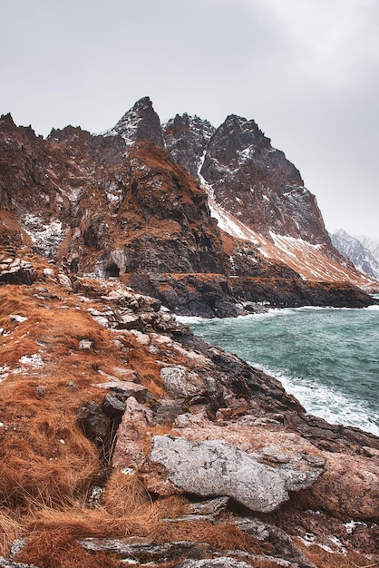 Winter-Norwegen-Meer