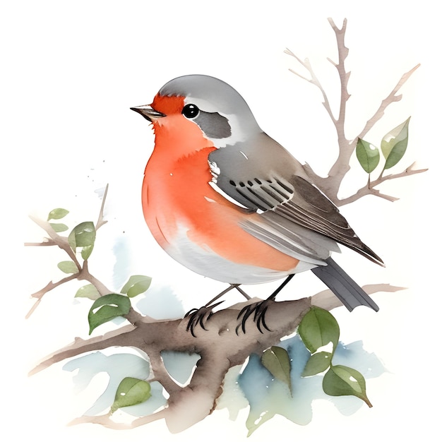 Winter-Rotkehlchen-Clipart