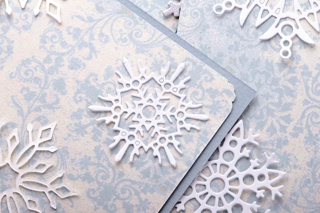 Winter-Scrapbooking-Hintergrund