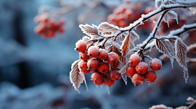 Foto winter-weihnachts-hintergrund mit schneefir-zweigen