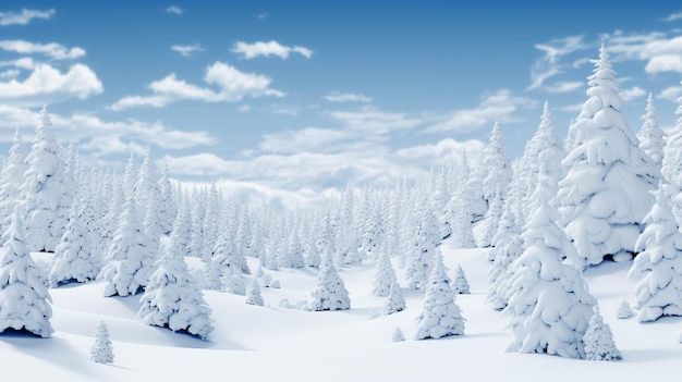 Winter-Wunderland-Szene High-Definition-Fotografie kreative Tapeten