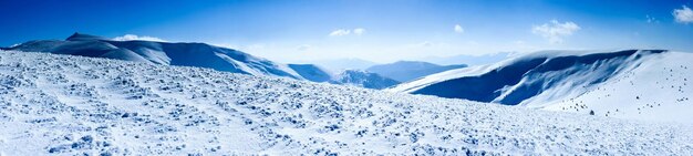 Wintergebirgslandschaft Ukraine Karpaten Dragobrat