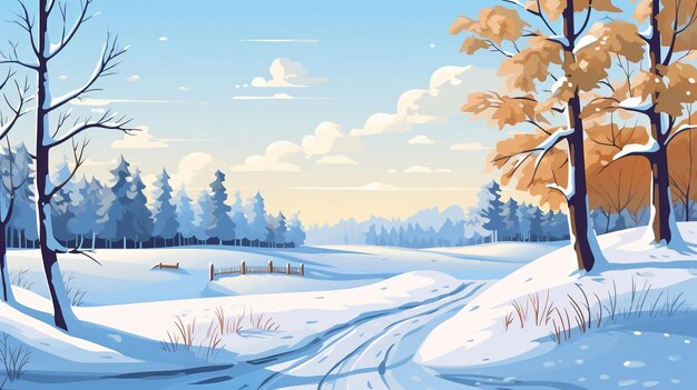 Winterillustration