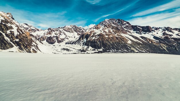 Winterlandschaft des Schneeberges