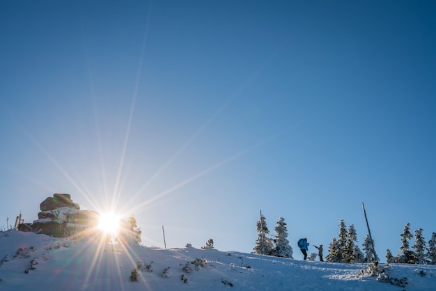 Winterlandschaft im Riesengebirge