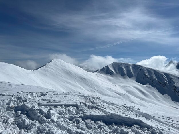 Winterlandschaft in den Bergen