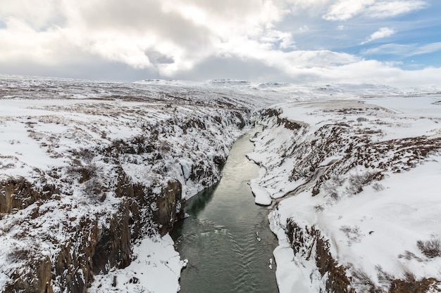 Winterlandschaft Island