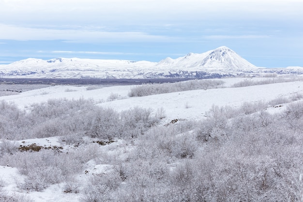 Winterlandschaft Island