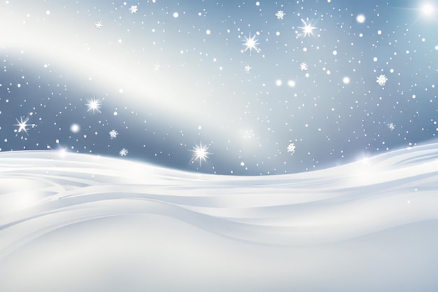 Winterlicher Hintergrund aus Schnee und Frost mit freiem Platz für Ihre Dekoration