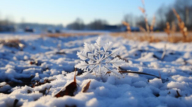 Wintersaison 22. Dezember bis 22. März Style Papercut Vecto Generative AI