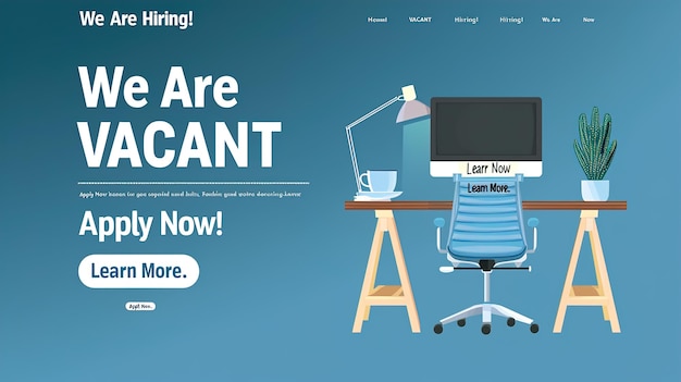 Wir stellen ein Recruitment-Konzept mit Megaphone und Team-Mitarbeiter ein, die zusammen in der Office-Illustration arbeiten.