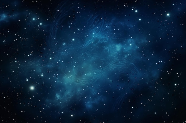 Wirbelnde Himmelsmuster an einem sternenklaren Nachthimmel 00730 01