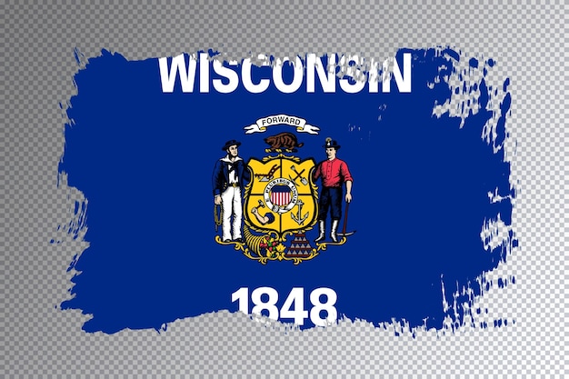 Wisconsin-Staatsflagge, Wisconsin-Flagge