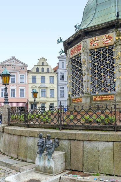 Foto wismar en el norte de alemania