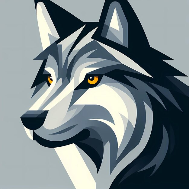 wolf grafisches Design