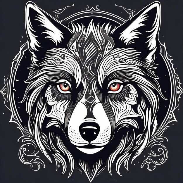 Foto wolf-logo-vektor