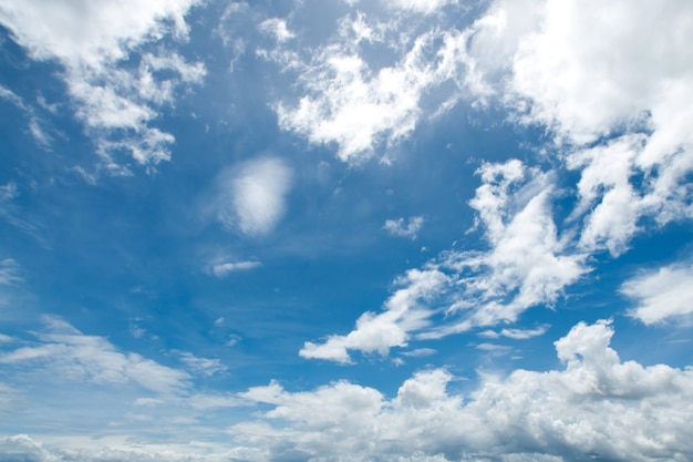 Wolke und blauer Himmel