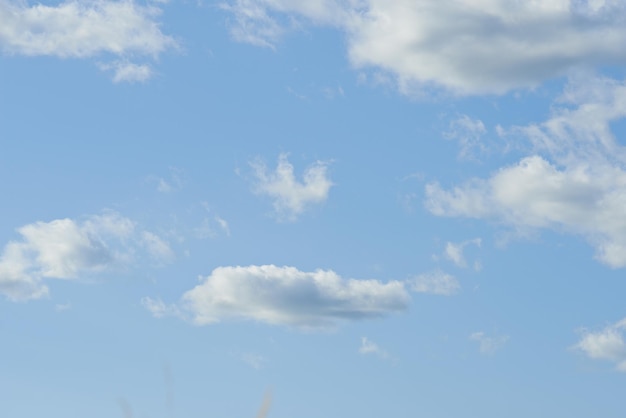 Wolken ein Foto von natürlichen Sommerwolken