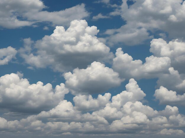 Wolken schönes Nahaufnahmebild, ai generiert