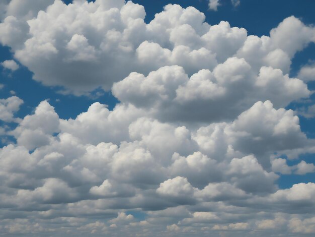 Wolken schönes Nahaufnahmebild, ai generiert