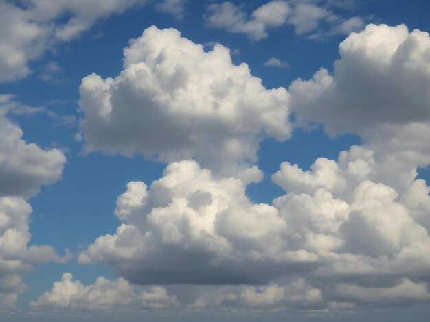 Wolken schönes Nahaufnahmebild, ai generiert