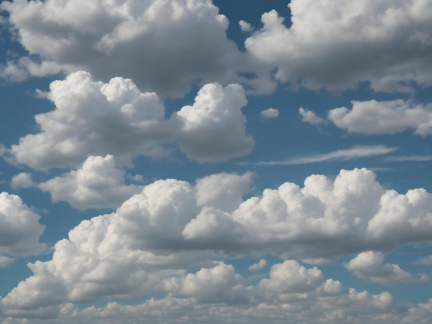 Wolken schönes Nahaufnahmebild, ai generiert