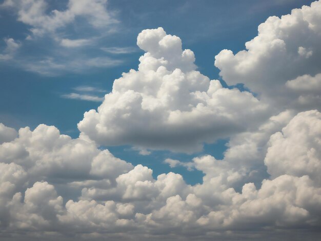 Wolken schönes Nahaufnahmebild, ai generiert