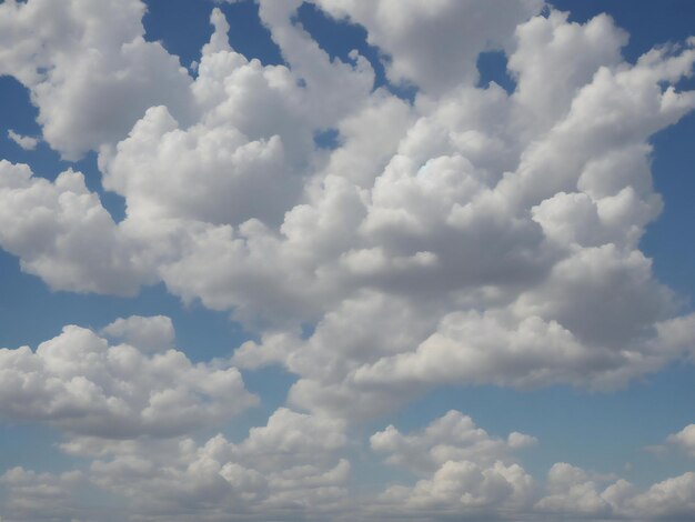 Wolken schönes Nahaufnahmebild, ai generiert